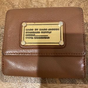 Marc Jacobs Wallet Tan Leather